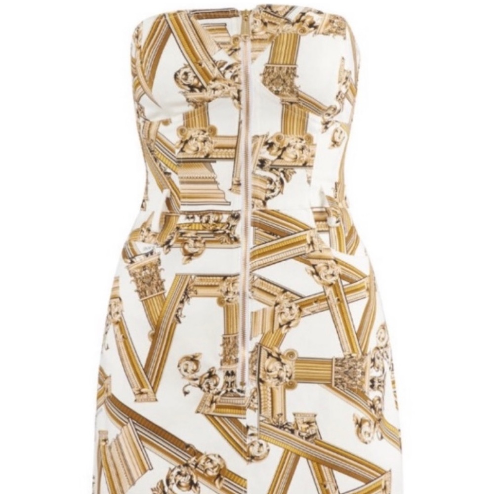 NWT VERSACE Jeans Denim Dress XXS